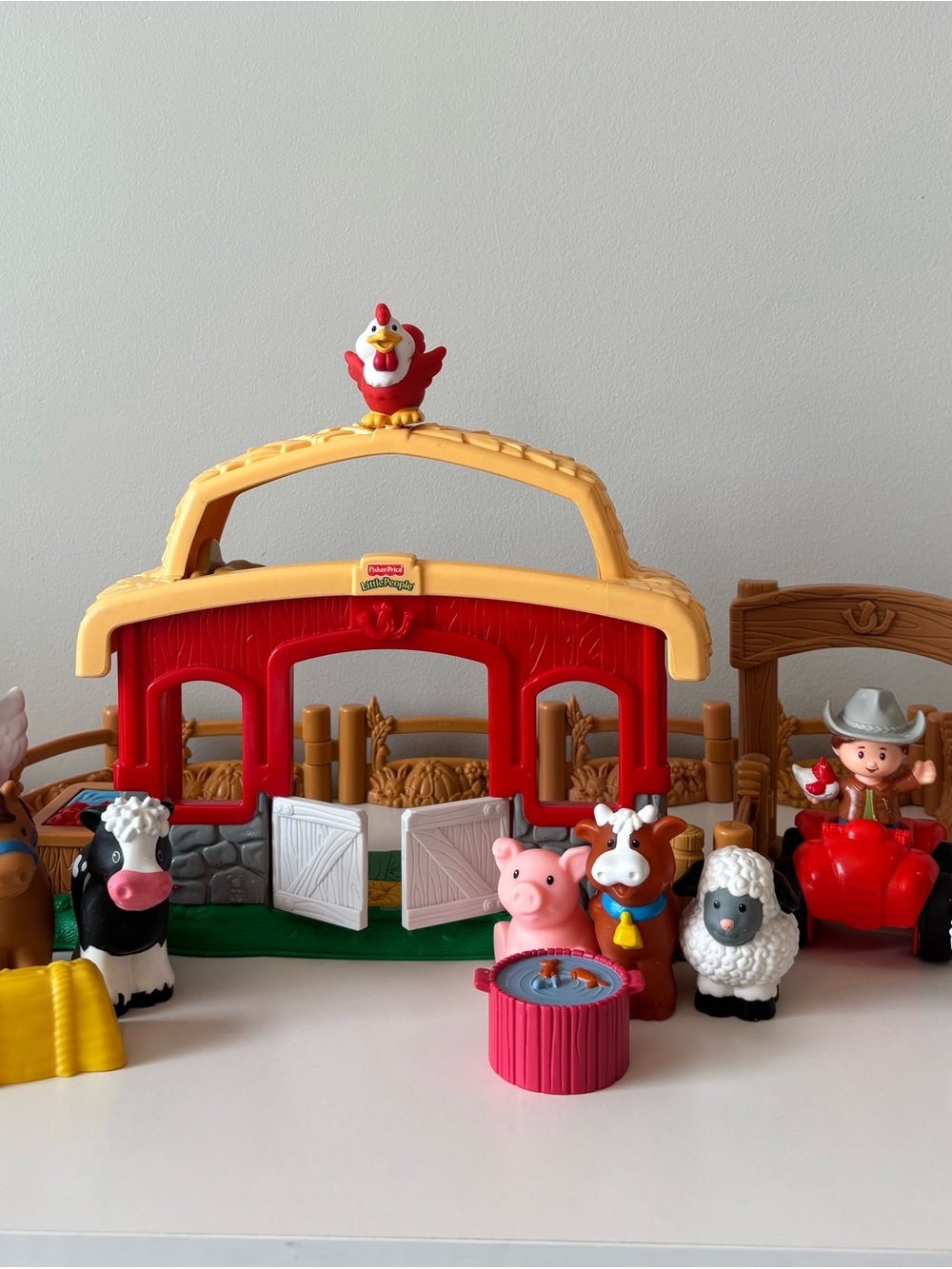 Little People- Animal Barn and Pen